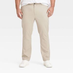 Open Box - Goodfellow & Co - Men's Comfort Wear Slim Fit Chino Pants Tan